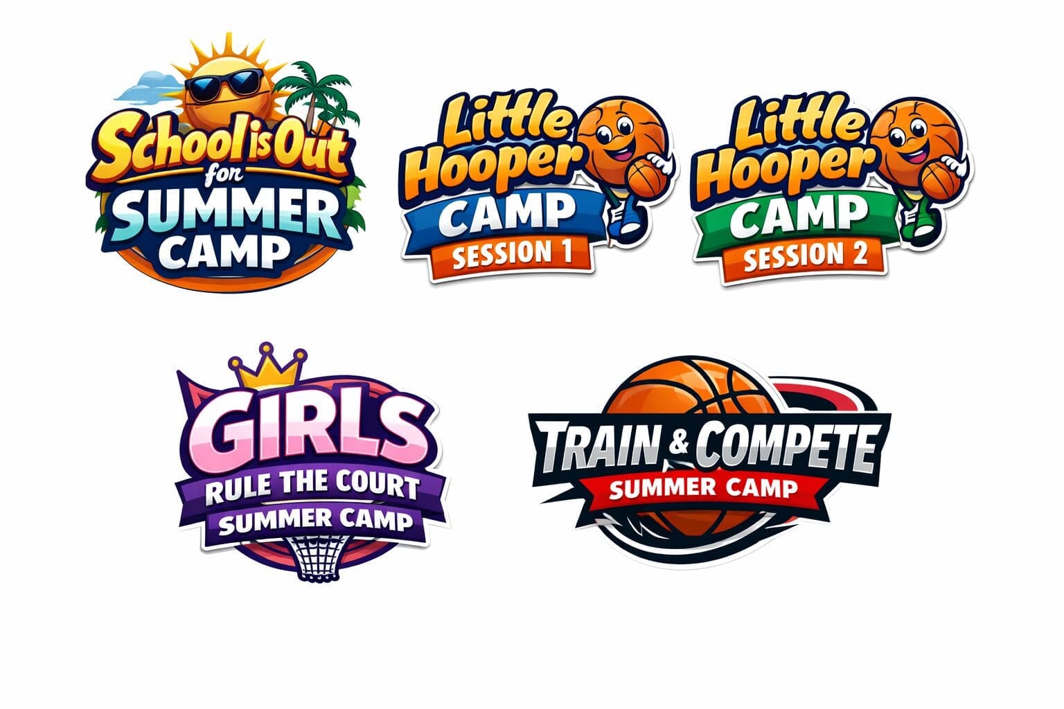 Summer Camp Logo's